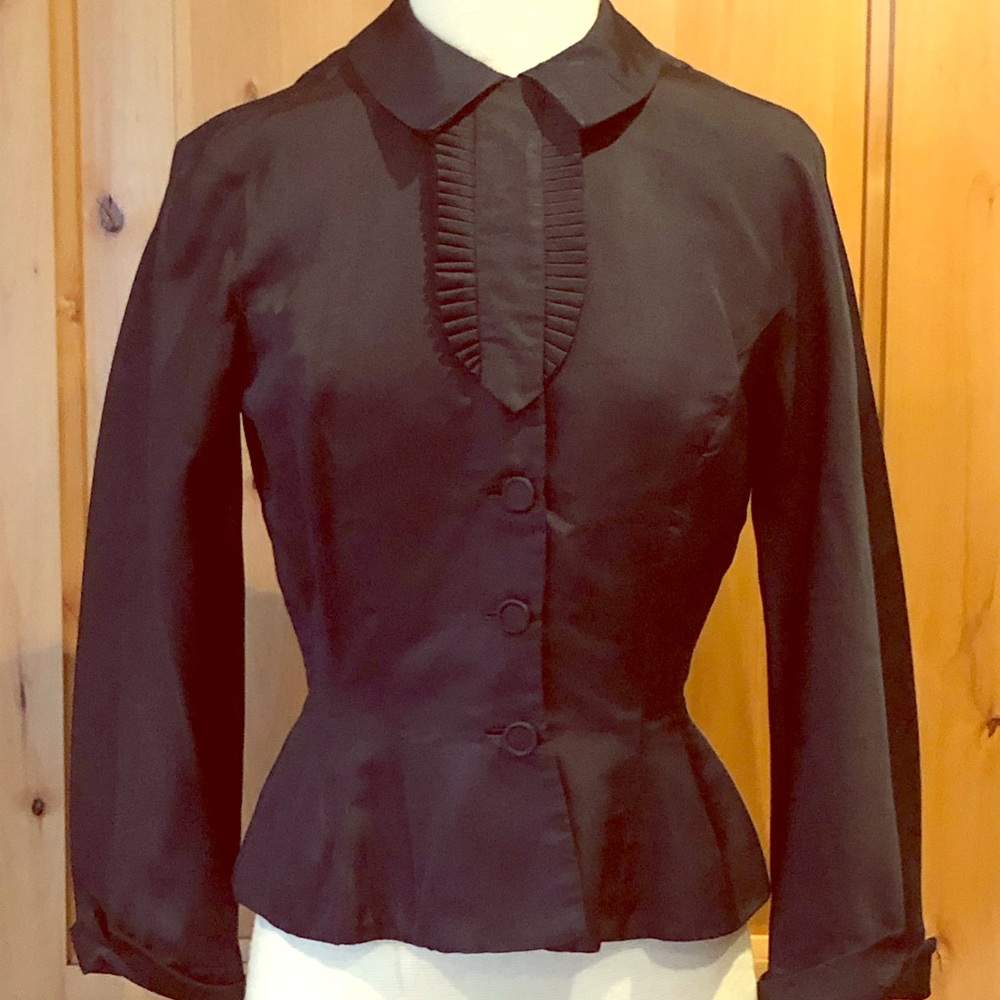 Antique blouse.  Very deep blue in color.